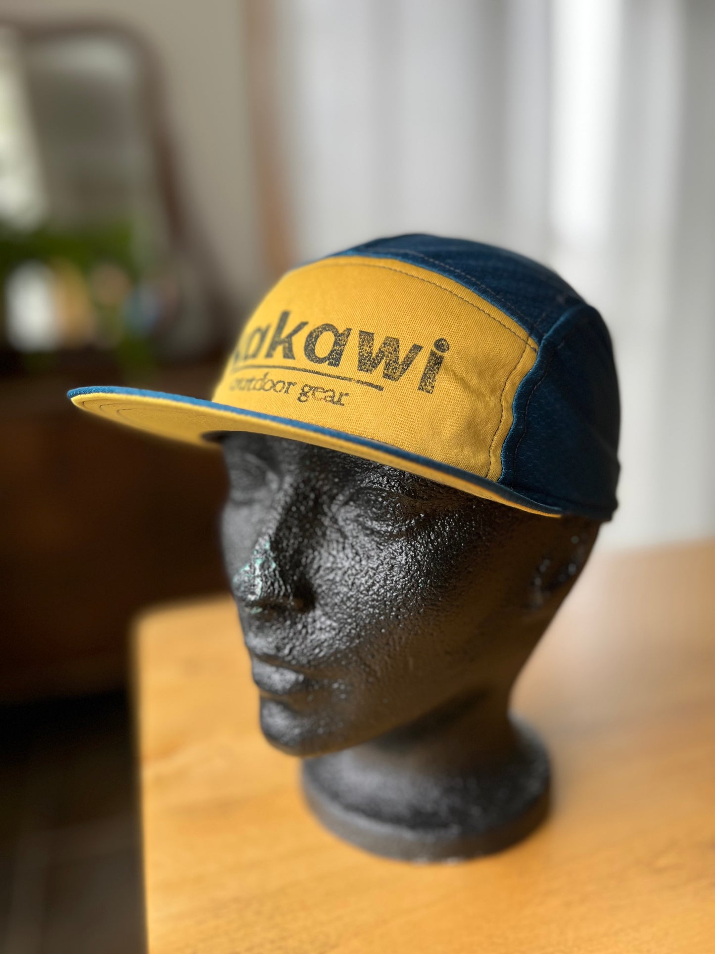 Kasquette Sport - Jaune et Bleu
