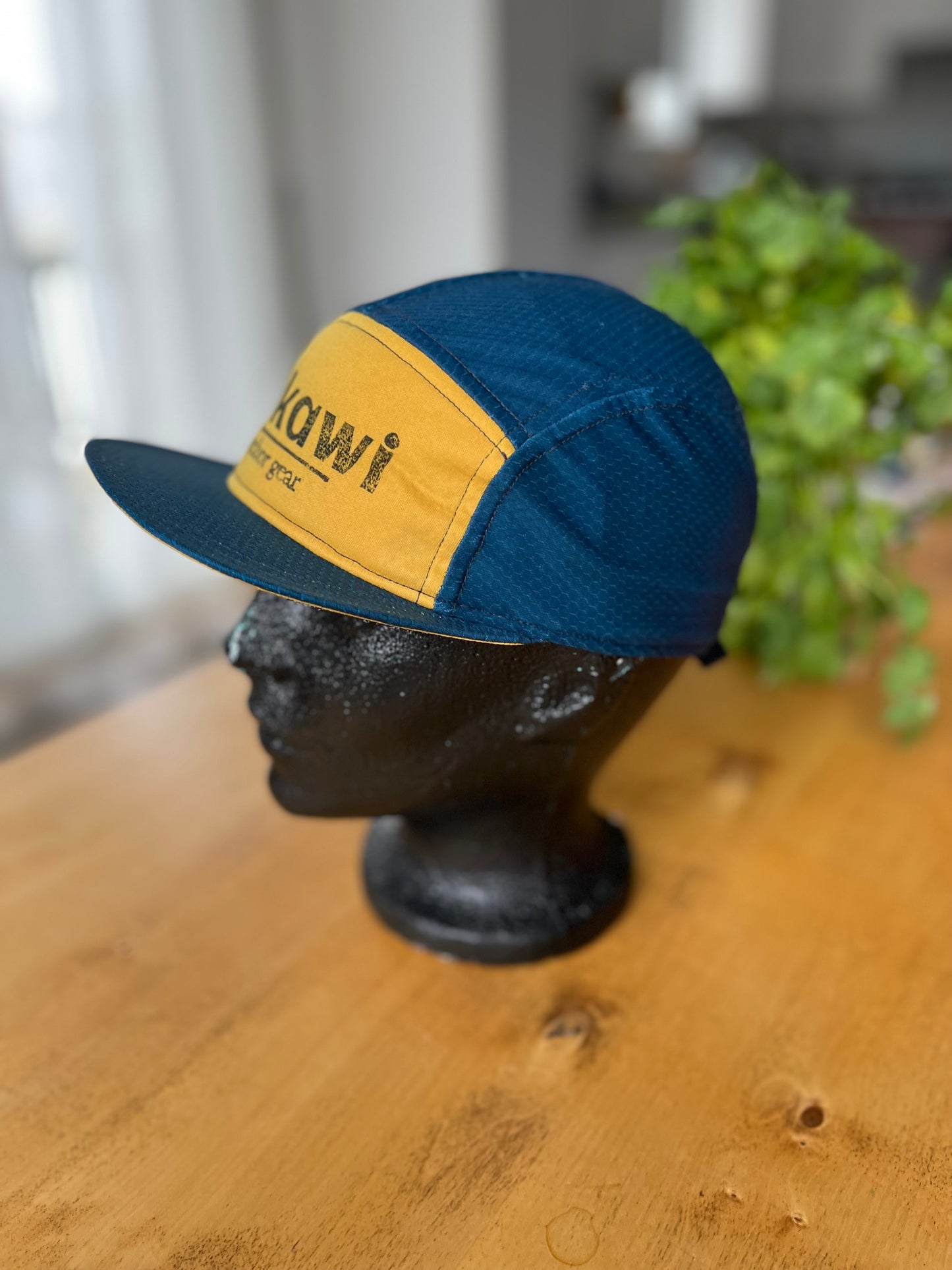 Kasquette Sport - Jaune et Bleu