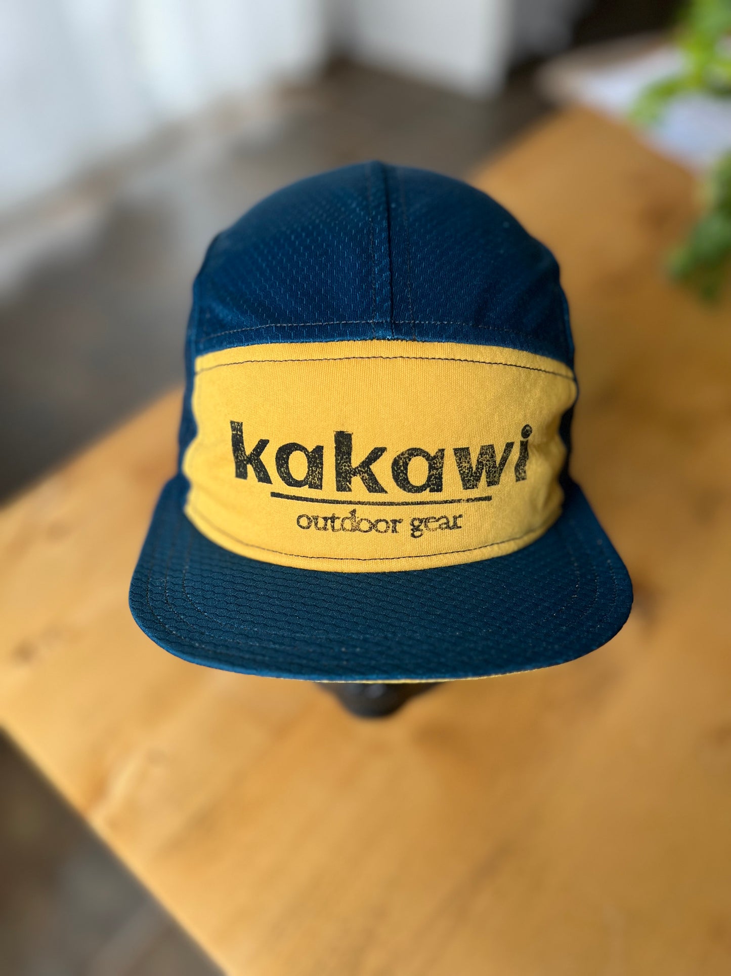Kasquette Sport - Jaune et Bleu