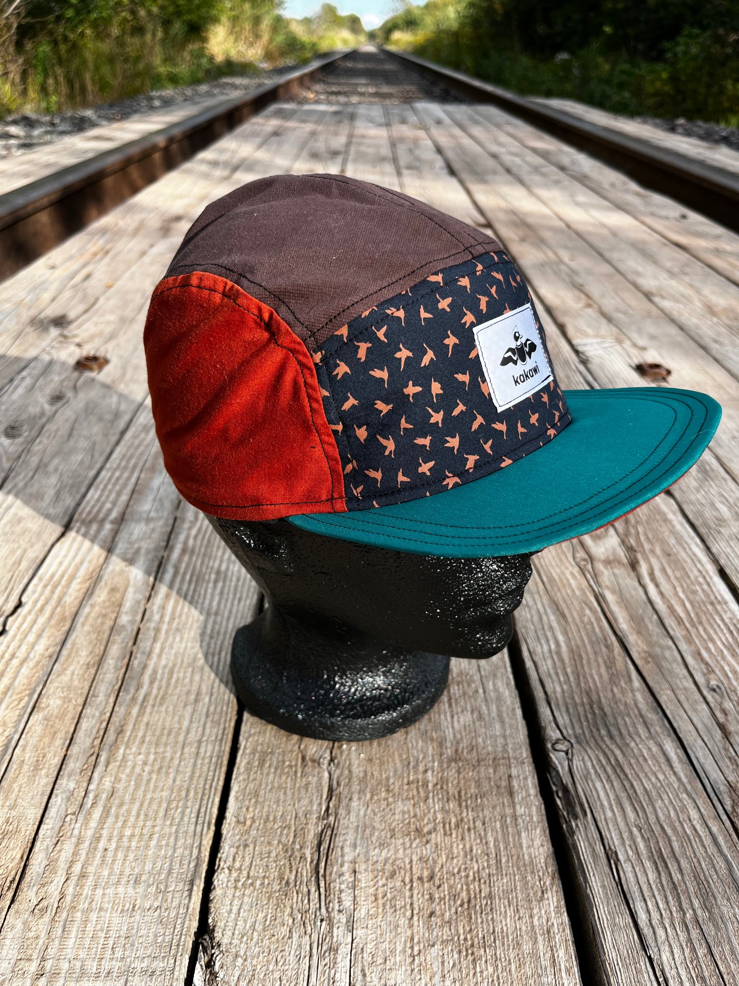 Kasquette Régulière « série bernache » turquoise