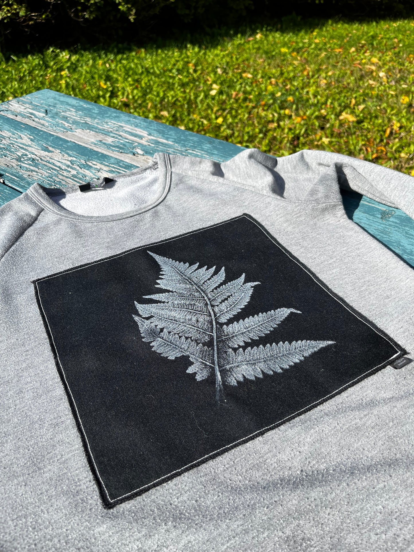 Tunique grise « fougère » X-Small