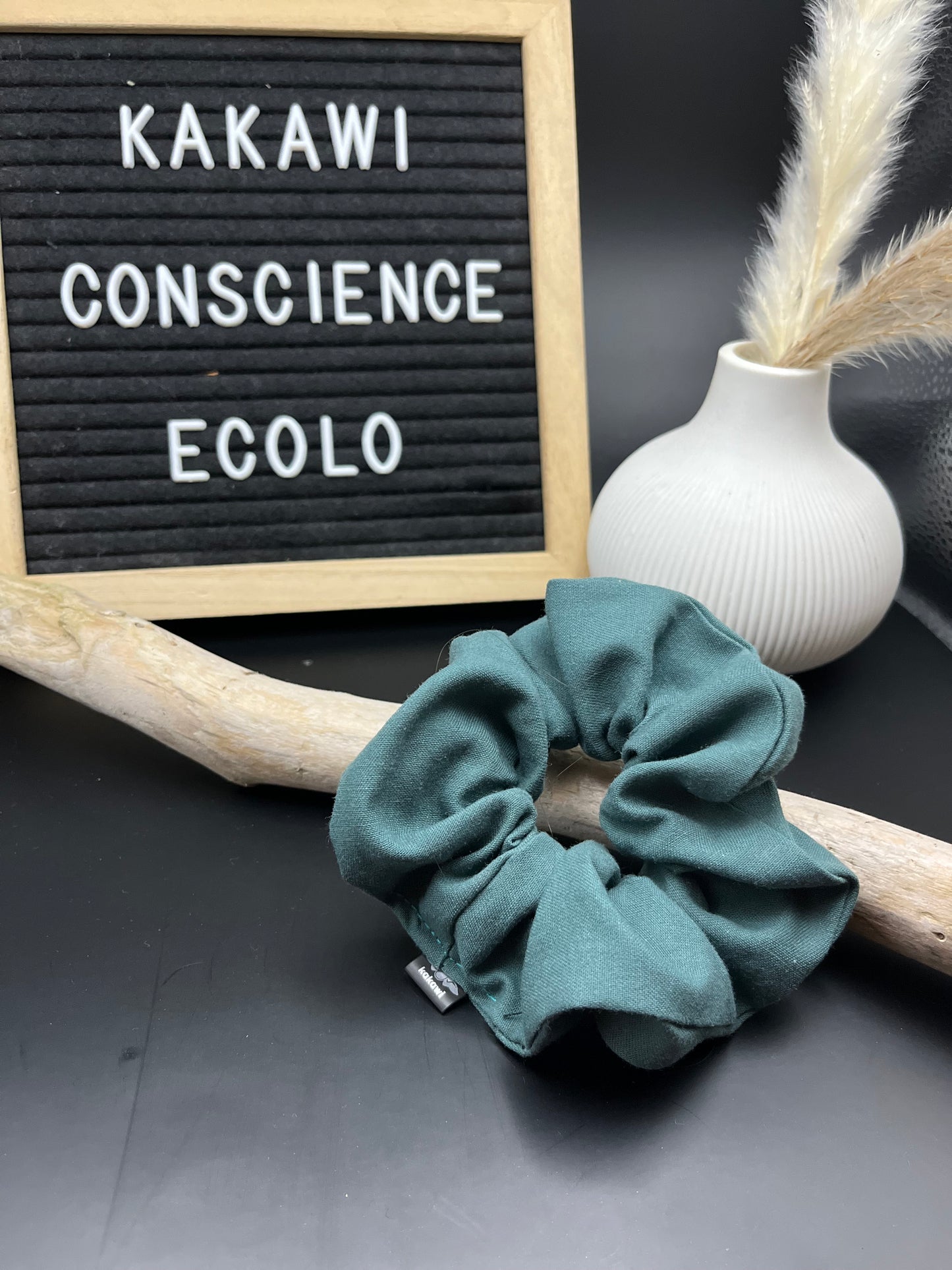 Chouchou vert émeraude