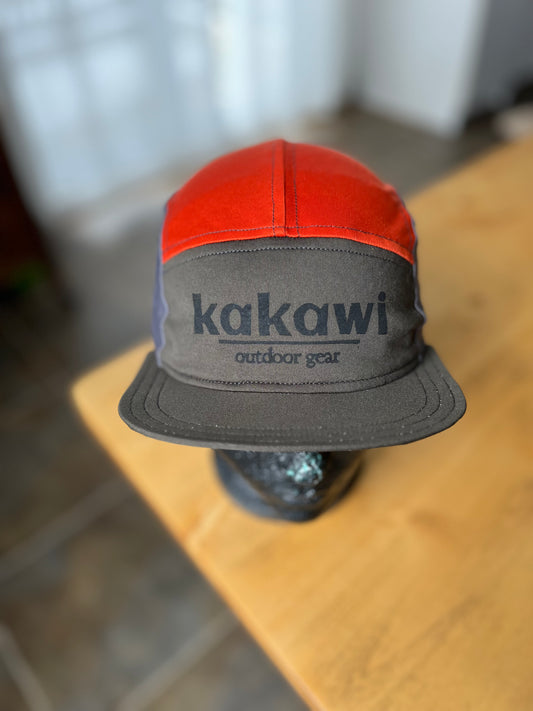 Kasquette Sport - Orange et Kaki