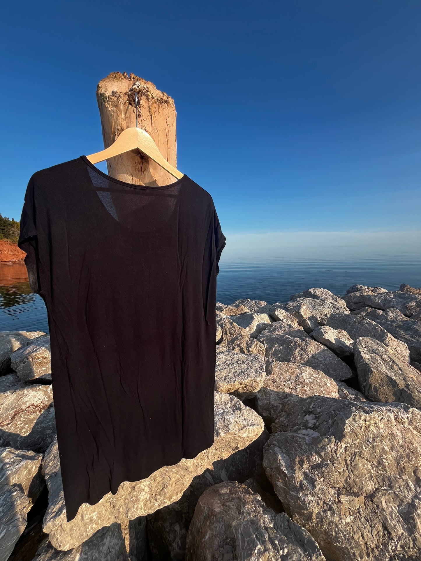Tunique noire « vesce » médium