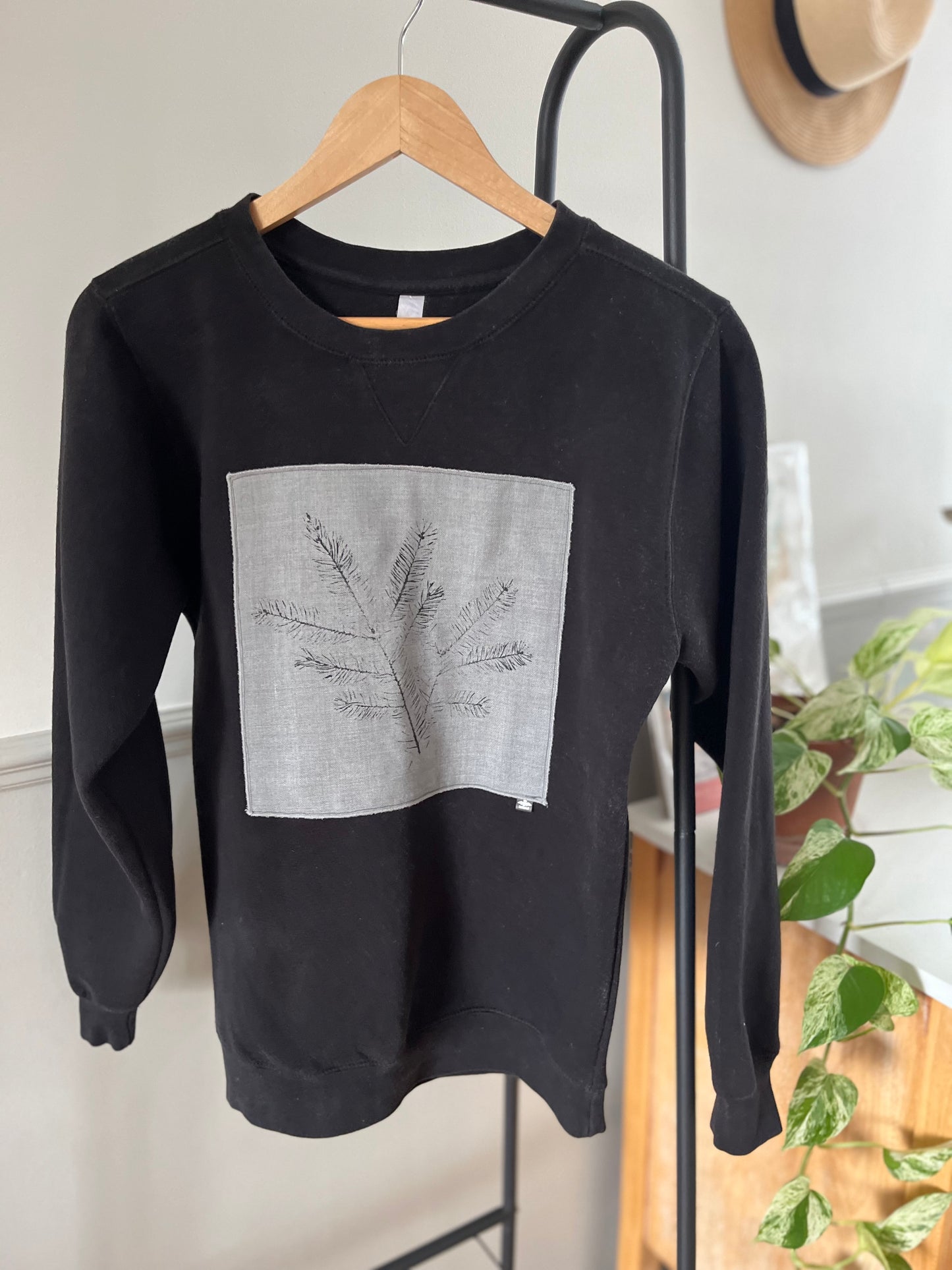 Coton ouaté crème « fougère » X-Small