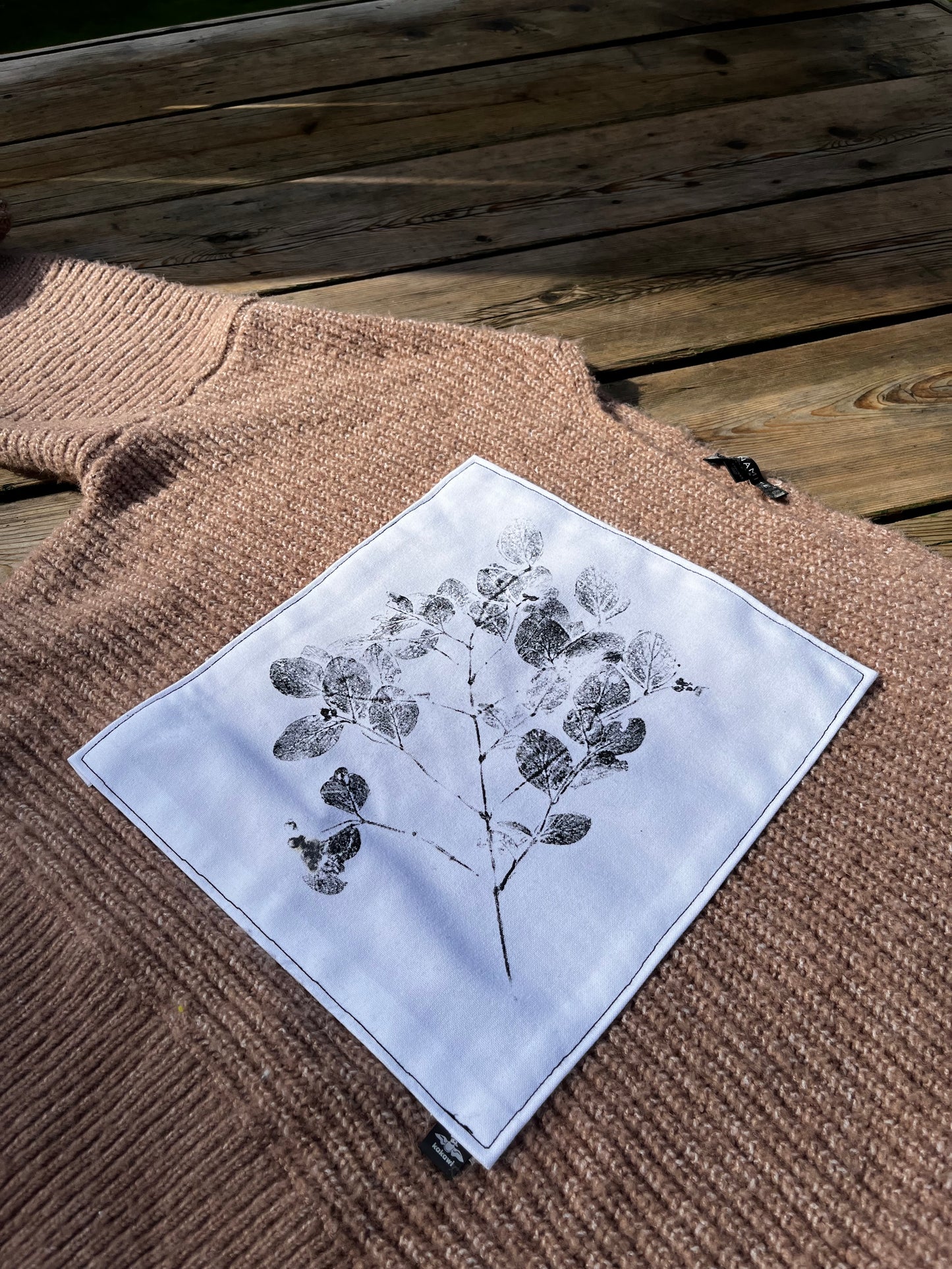 Tricot « bleuet sauvage » xxsmall
