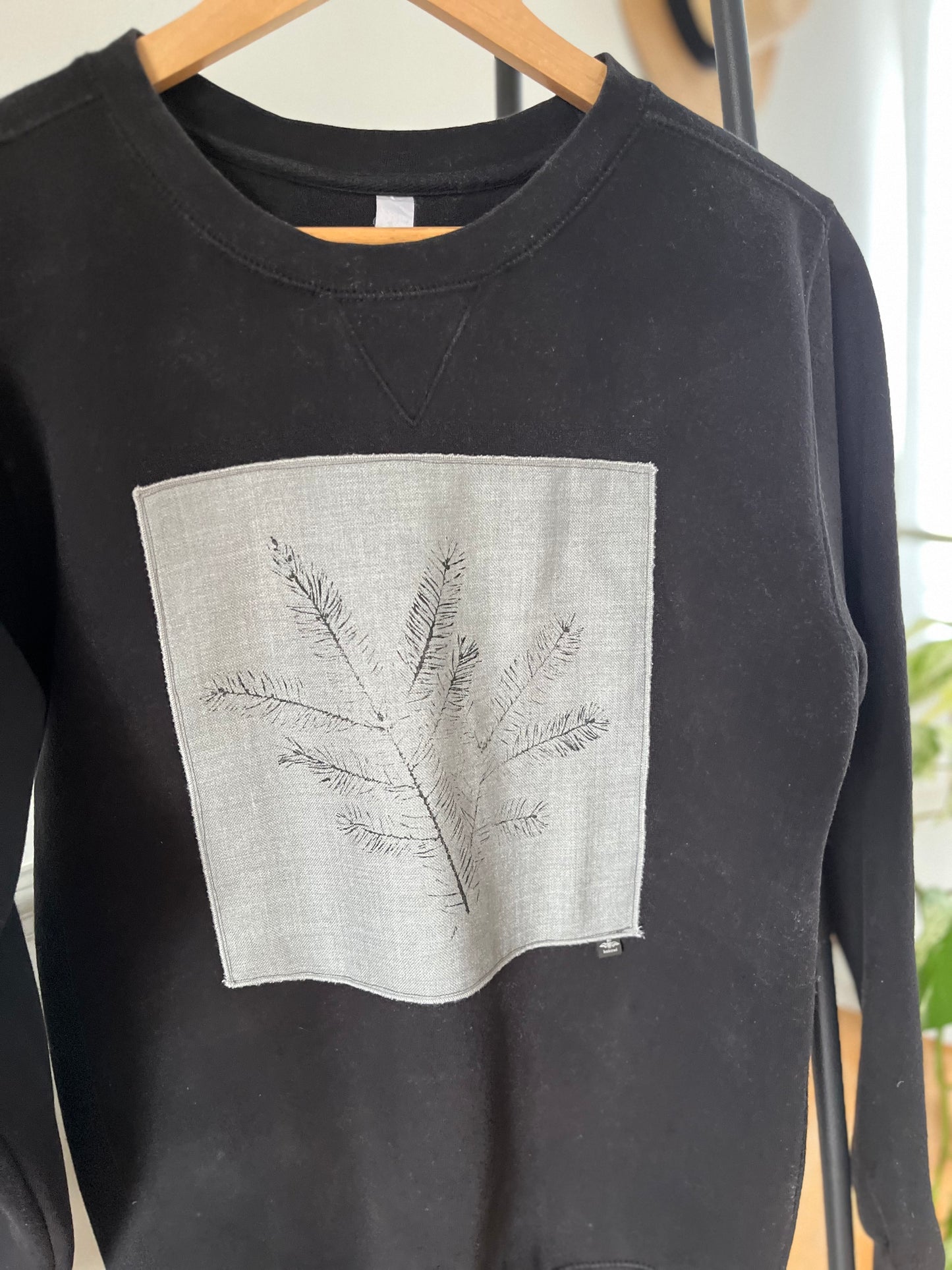 Coton ouaté crème « fougère » X-Small