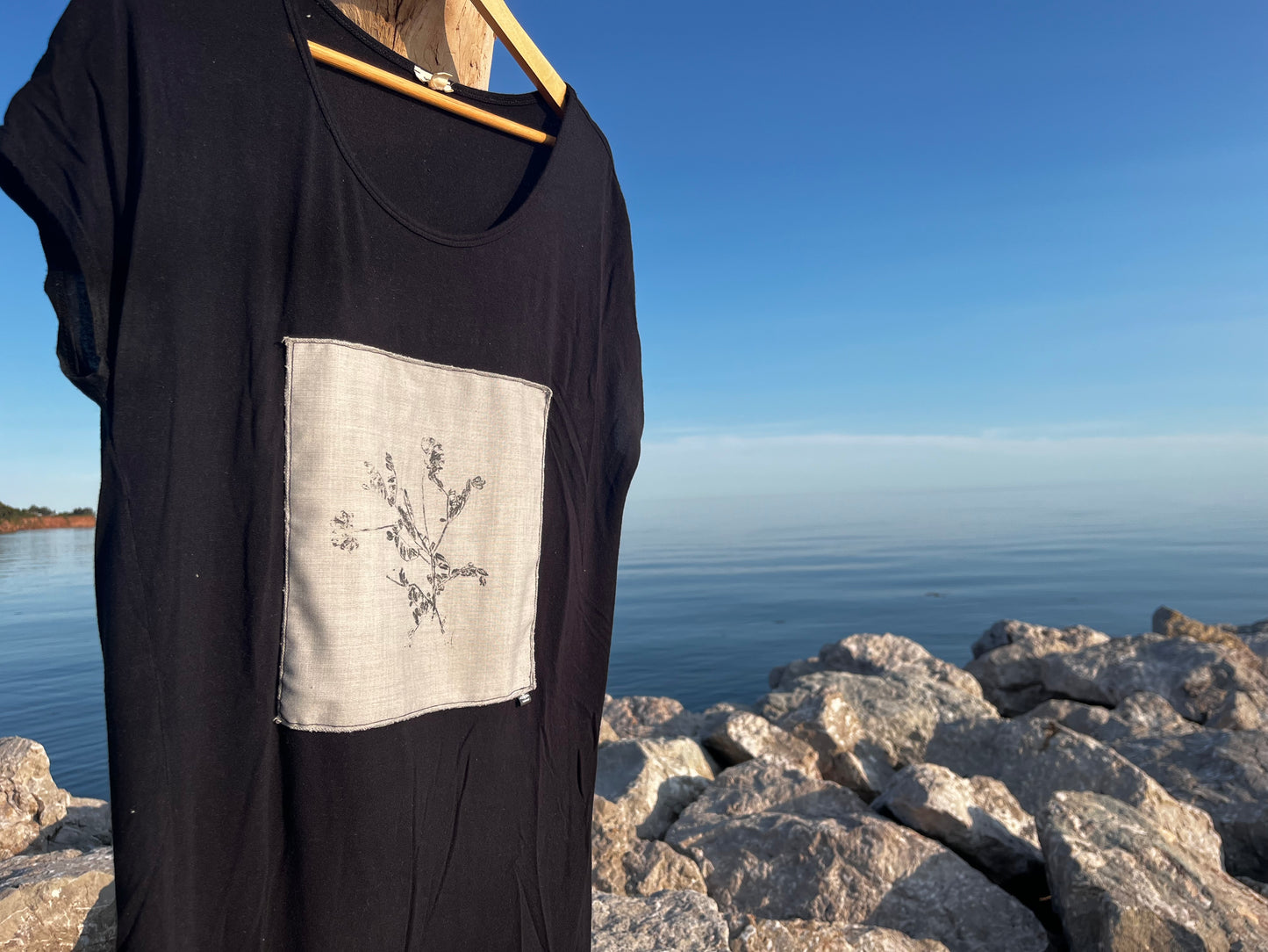 Tunique noire « vesce » médium