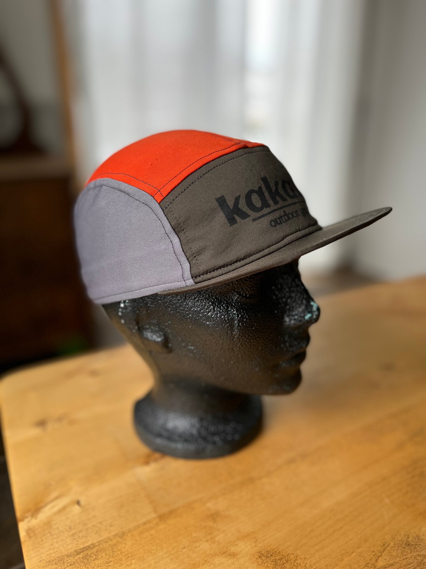 Kasquette Sport - Orange et Kaki