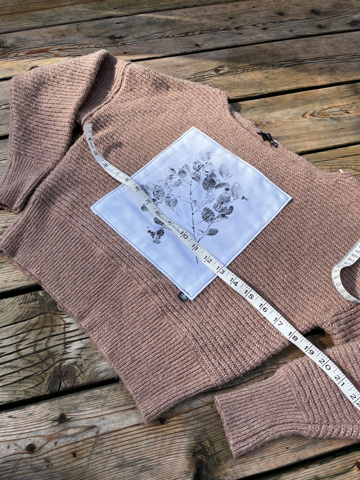 Tricot « bleuet sauvage » xxsmall