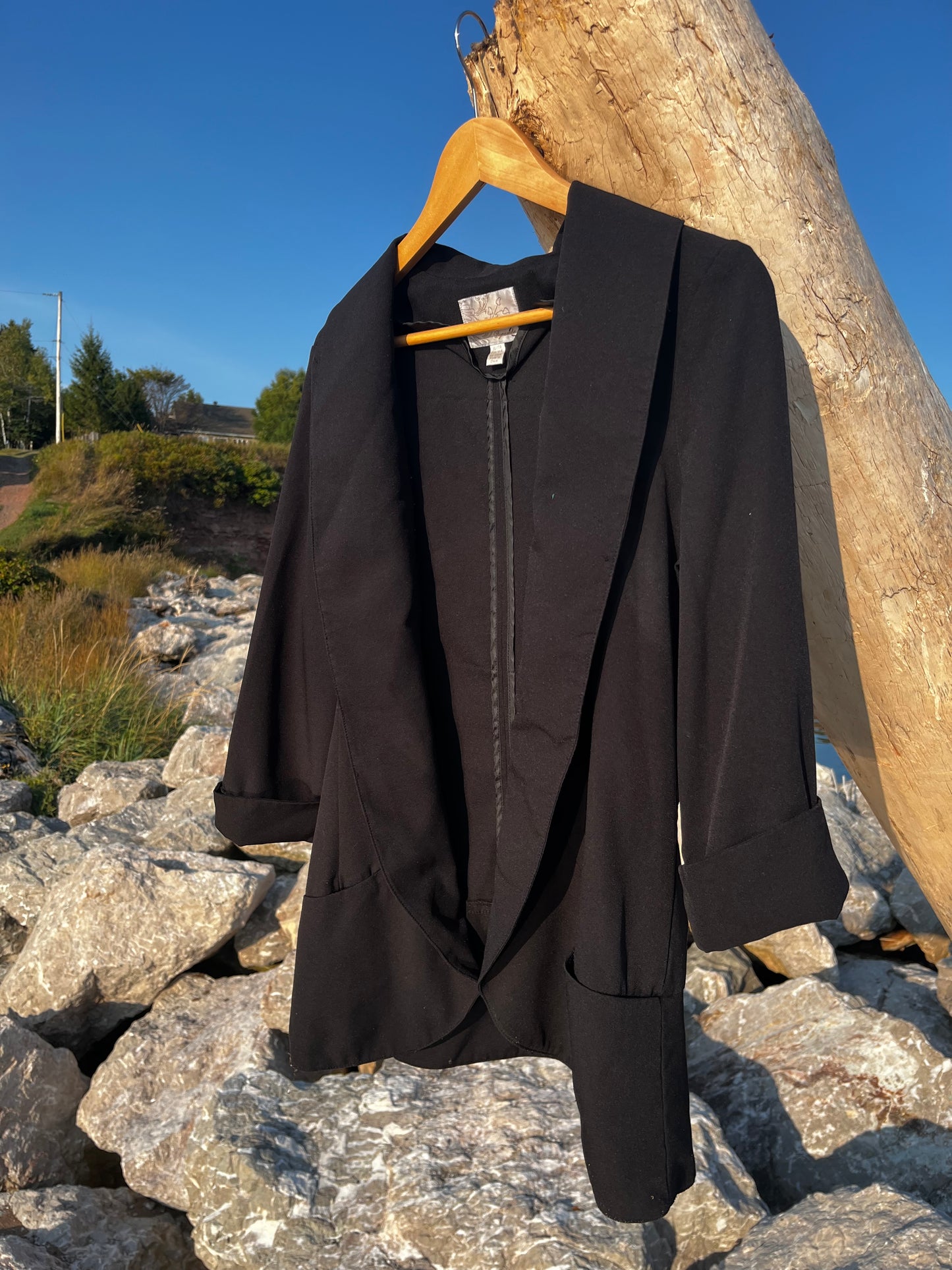 Veston noir « chèvrefeuille » xlarge