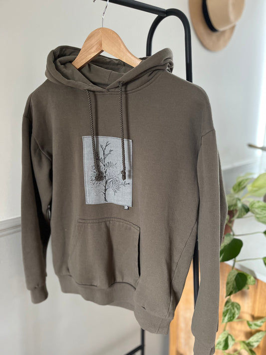 Coton ouaté kaki « cèdre  » Small