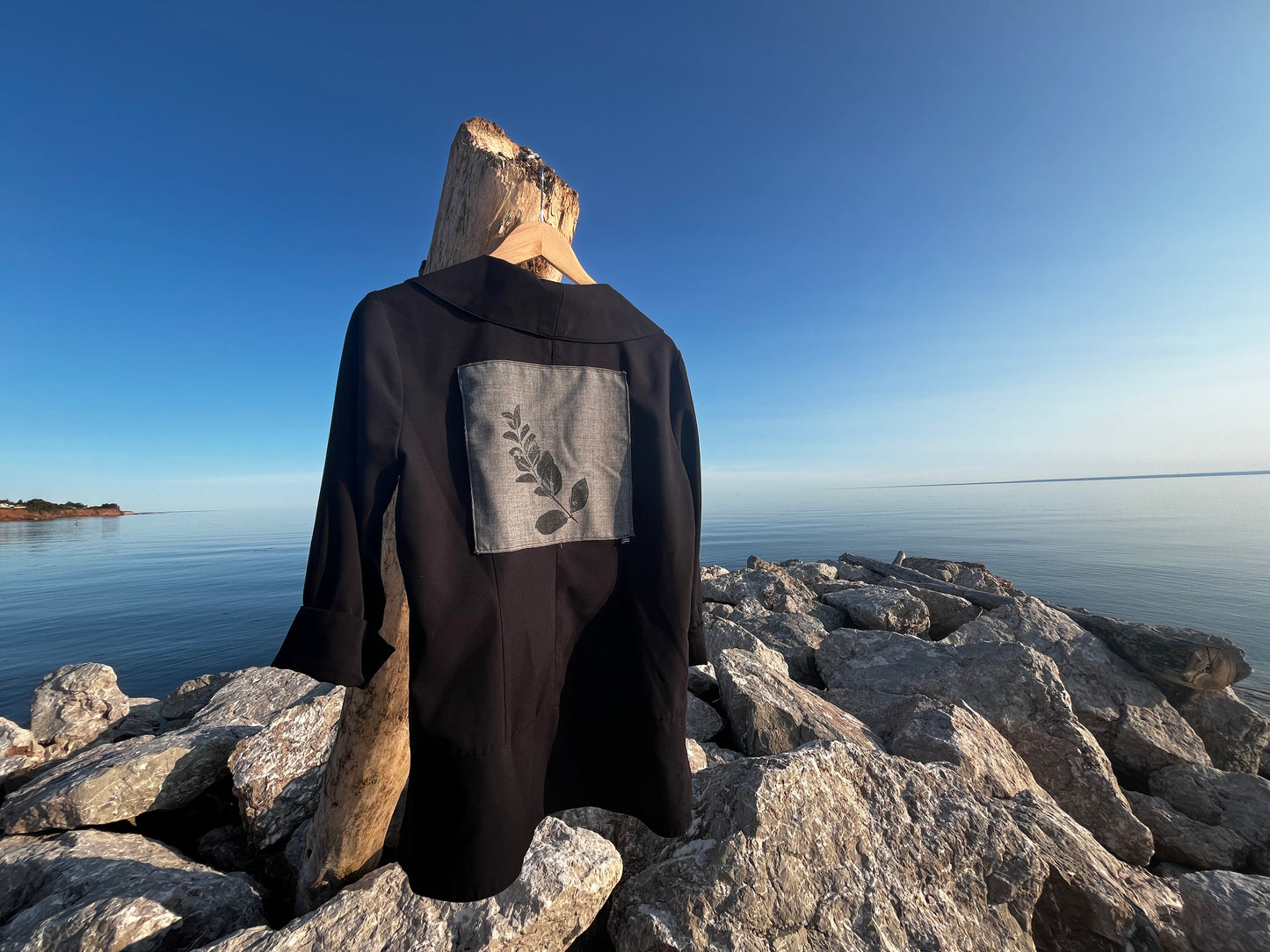 Veston noir « chèvrefeuille » xlarge