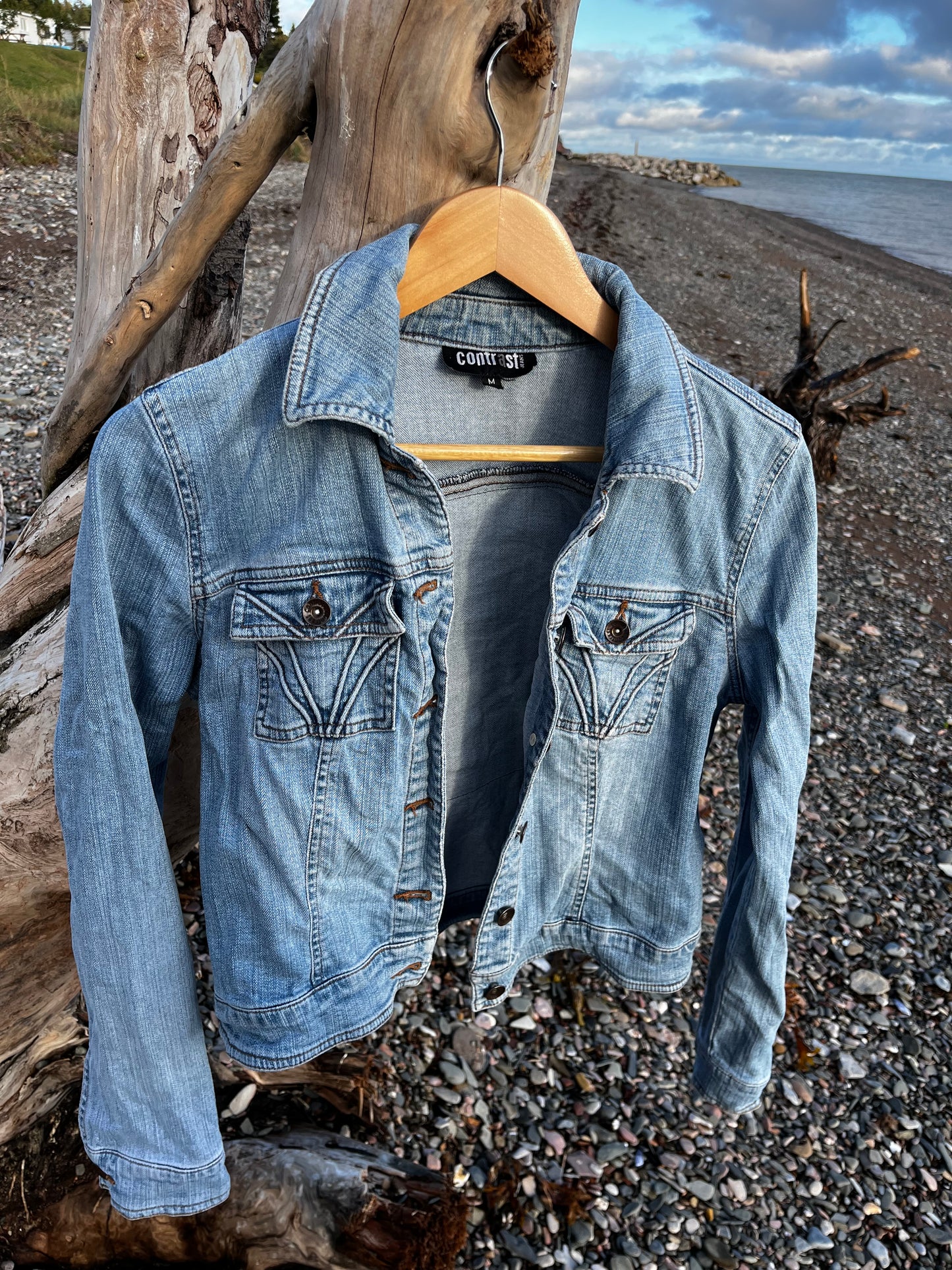Veste en jeans « cèdre » Médium