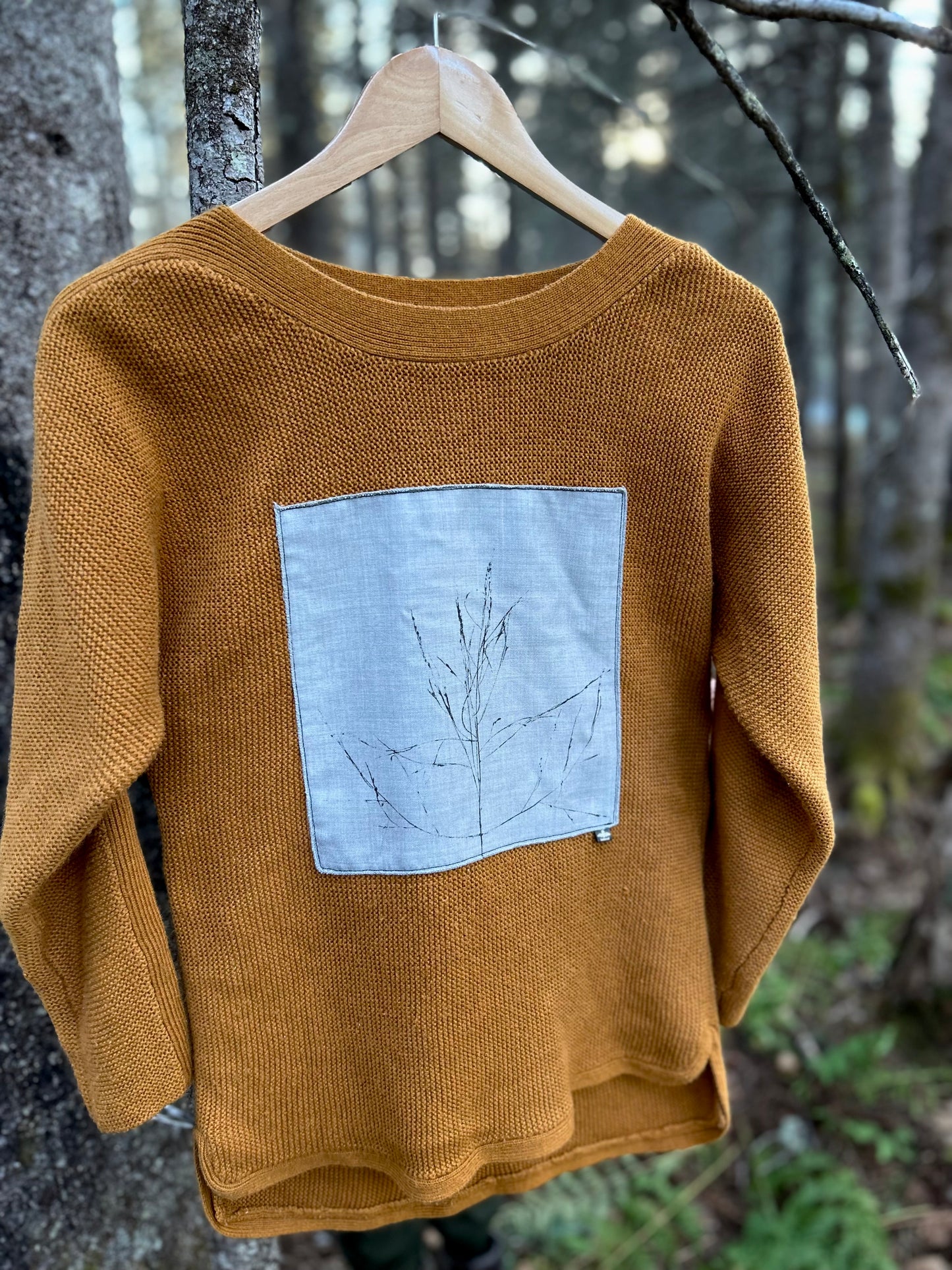 Tricot ocre  Médium