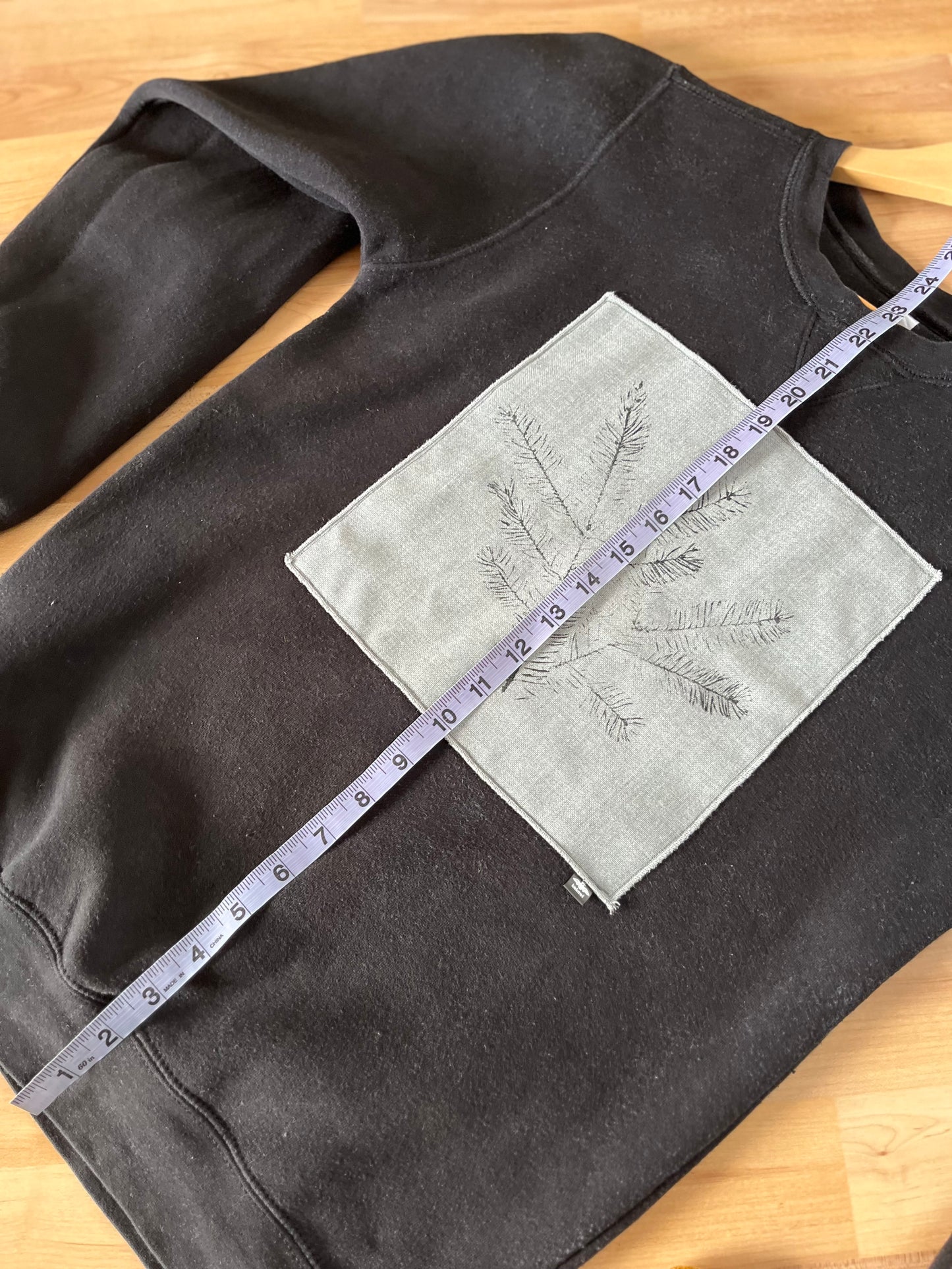 Coton ouaté crème « fougère » X-Small