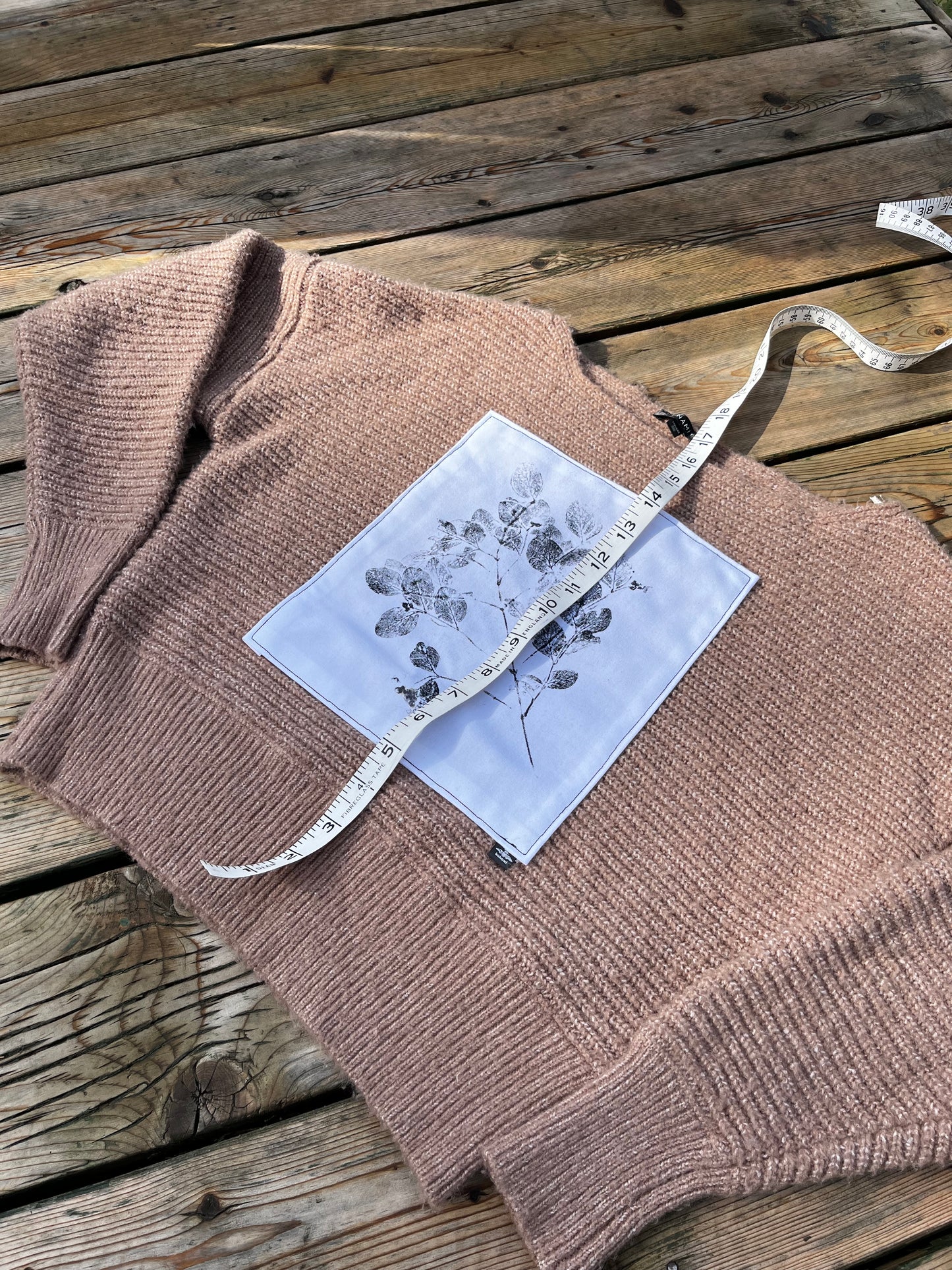 Tricot « bleuet sauvage » xxsmall