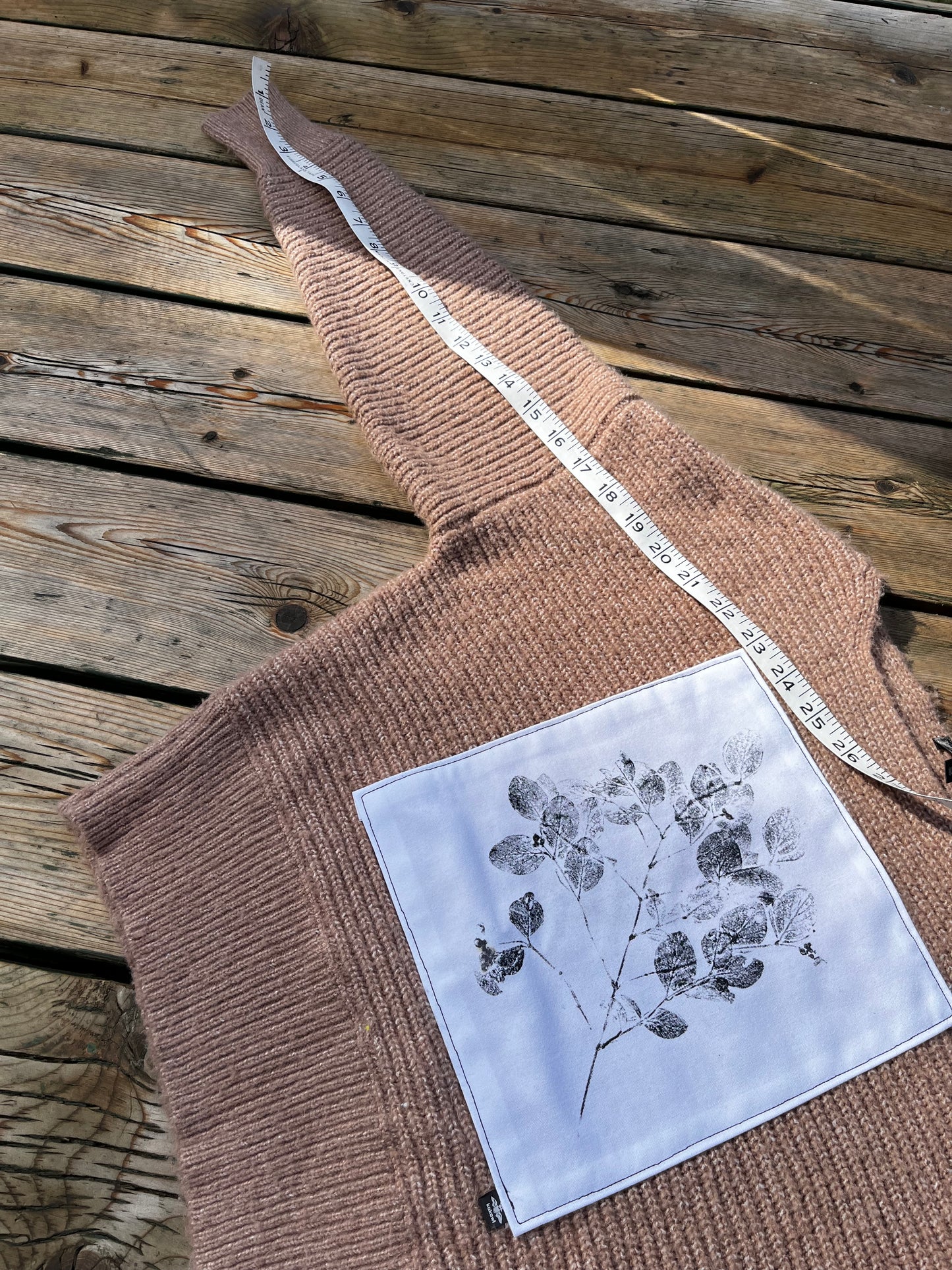 Tricot « bleuet sauvage » xxsmall