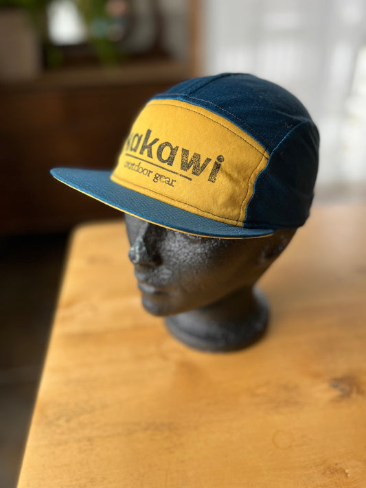 Kasquette Sport - Jaune et Bleu