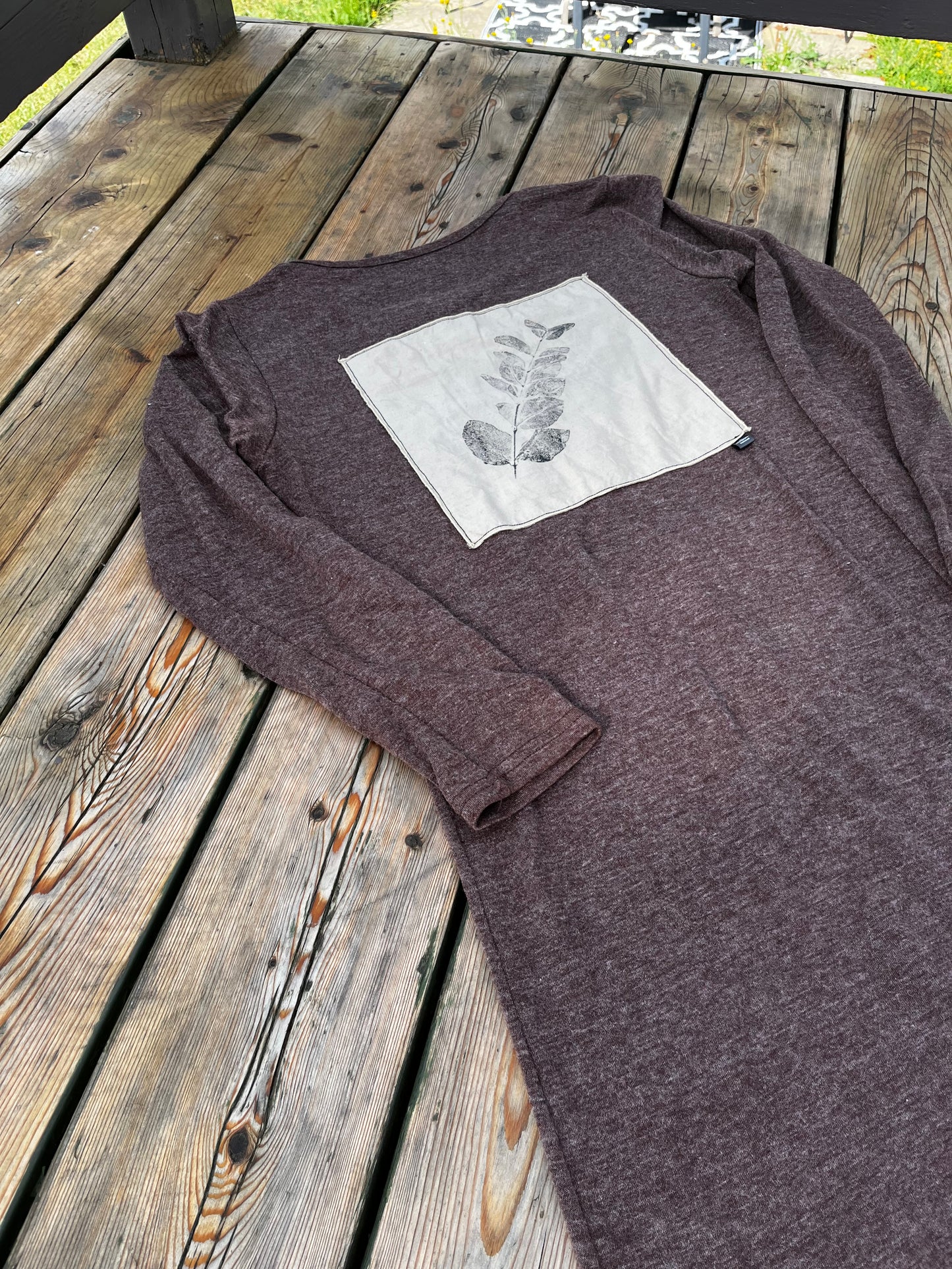 Tunique brune « chèvrefeuille » Small