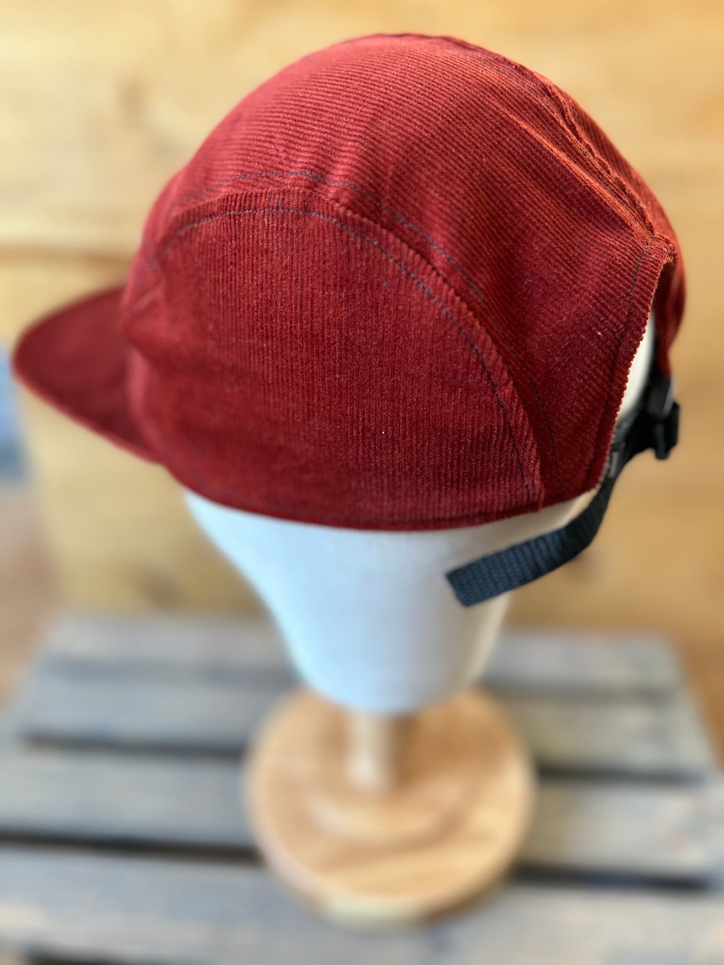 Kasquette Régulière - Corduroy Rouille