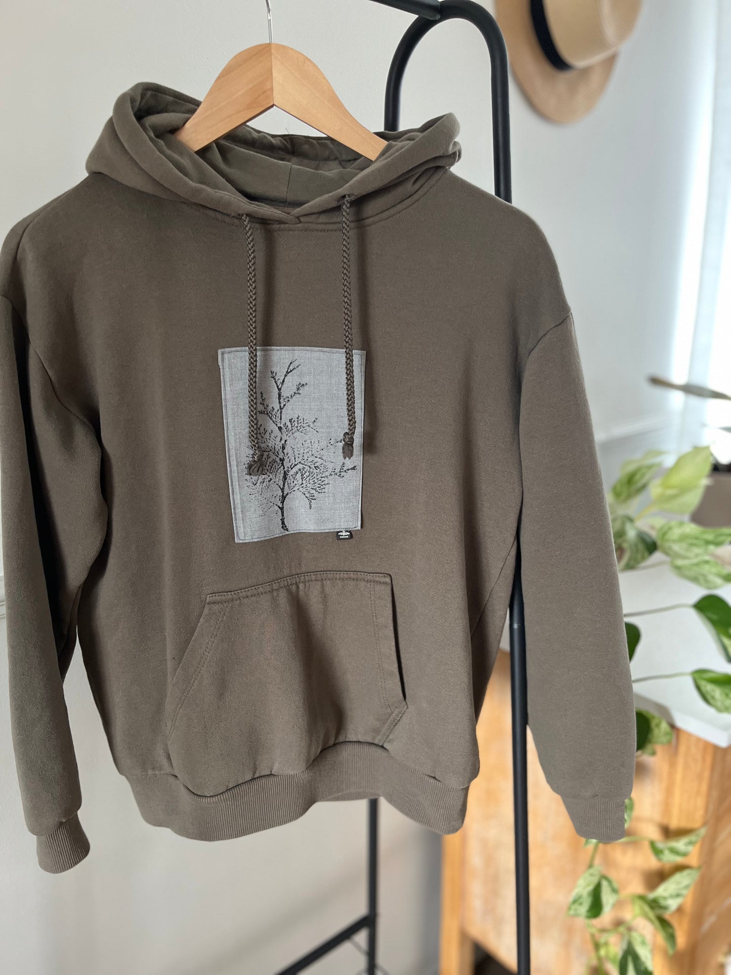 Coton ouaté kaki « cèdre  » Small