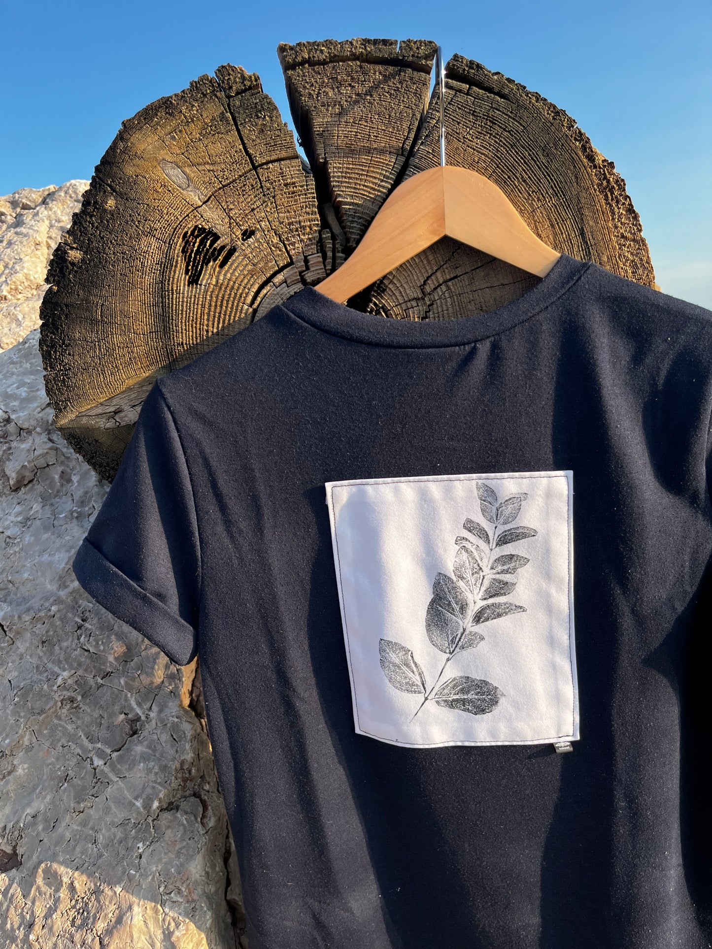 Tunique marine « chèvrefeuille » Small