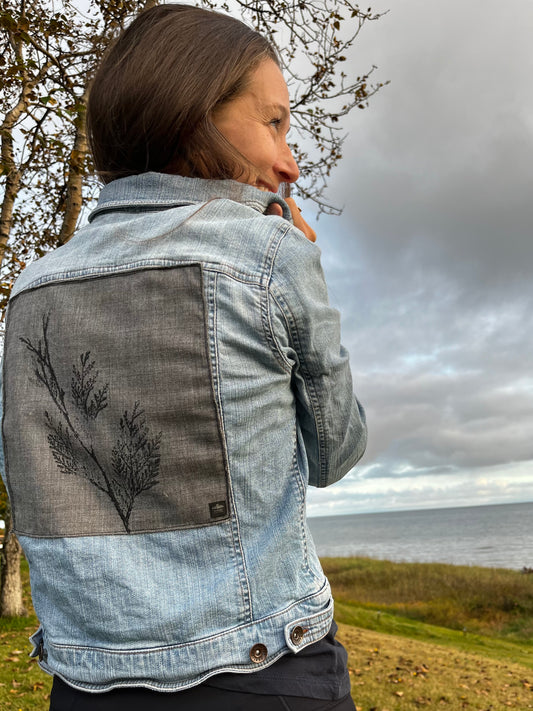 Veste en jeans « cèdre » Médium